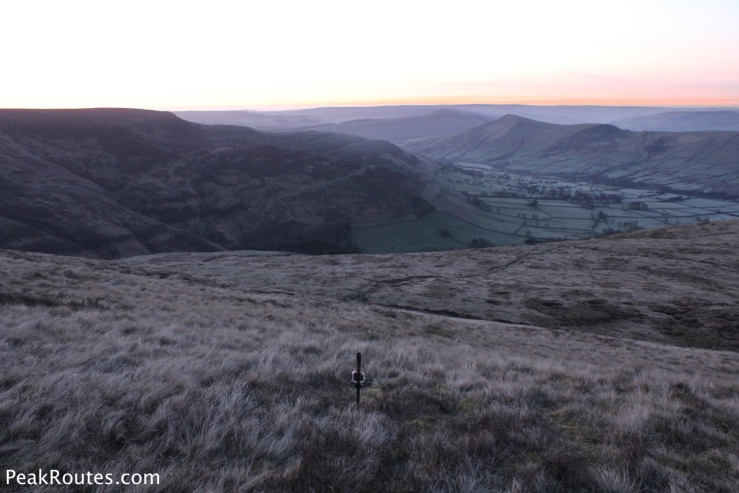 Early morning light in the Vale of Edale just before sunrise