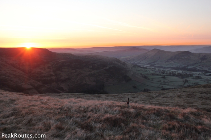 Sunrise over the Vale of Edale